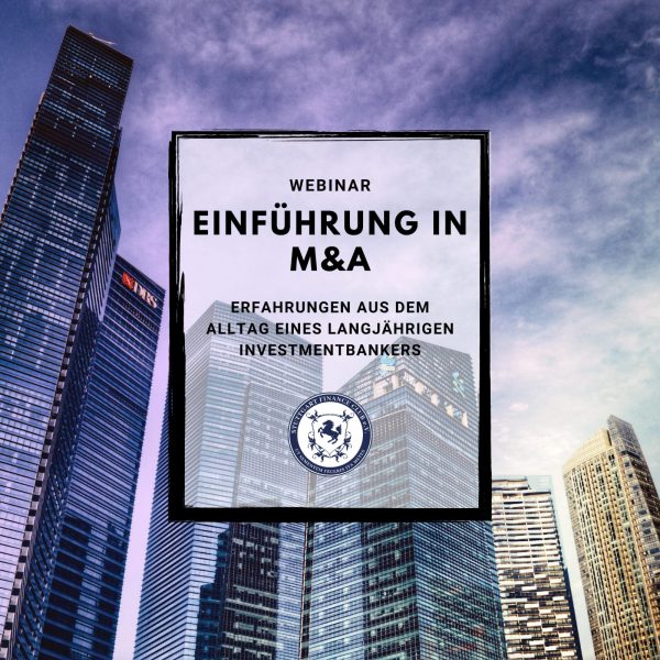 WEBINAR Einführung in M&A